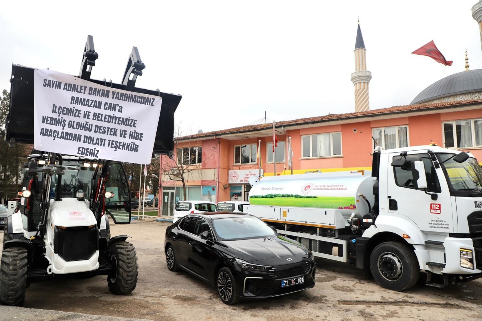 ARAÇ FİLOMUZU GÜÇLENDİRMEYE DEVAM EDİYORUZ